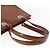 CARTIER Borsa a Mano Pelle Marrone Argento Auth 173509 - vista 7