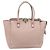 Valentino Borsa Tote in pelle 2 in 1 Rosa Oro Auth BA10420 D'oro - vista 13