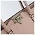 Valentino Borsa Tote in pelle 2 in 1 Rosa Oro Auth BA10420 D'oro - vista 19