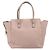 Valentino Borsa Tote in pelle 2 in 1 Rosa Oro Auth BA10420 D'oro - vista 2