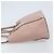 Valentino Borsa Tote in pelle 2 in 1 Rosa Oro Auth BA10420 D'oro - vista 4