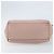 Valentino Borsa Tote in pelle 2 in 1 Rosa Oro Auth BA10420 D'oro - vista 5