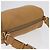Borsa a Spalla PRADA in Pelle Marrone Oro Auth 172272 D'oro - vista 6