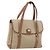 Céline Borsa a mano in tela Macadam CELINE in pelle PVC beige oro Auth 172281 D'oro