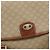 Céline Borsa a mano in tela Macadam CELINE in pelle PVC beige oro Auth 172281 D'oro - vista 18