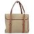 Céline Borsa a mano in tela Macadam CELINE in pelle PVC beige oro Auth 172281 D'oro - vista 2
