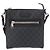 Borsa a Spalla Gucci GG Supreme Sherry Line PVC Nero Argento 523599 Auth BA10640 - vista 13