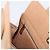 CARTIER Borsa a Mano Pelle Beige Argento Auth bs33554 - vista 23