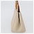CARTIER Borsa a Mano Pelle Beige Argento Auth bs33554 - vista 4