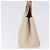 CARTIER Borsa a Mano Pelle Beige Argento Auth bs33554 - vista 5