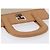 CARTIER Borsa a Mano Pelle Beige Argento Auth bs33554 - vista 8