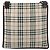Borsa a Spalla Nova Check Burberry Canvas Beige Argento Auth 172244 - vista 2