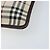 Borsa a Spalla Nova Check Burberry Canvas Beige Argento Auth 172244 - vista 9