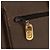 Gucci Borsa a Spalla in Pelle Marrone Oro Auth 170114 D'oro - vista 17