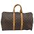 LOUIS VUITTON Borsa Boston Monogram Keepall 45 M41428 Auth LV ka2519 Monogramma - vista 2
