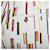 Pantaloni a Righe Multicolore Prada - vista 4