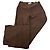 Vintage Givenchy Thin Layered Wide Leg Wool Pants Brown S