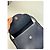 Vintage Courreges Paris Lederhandtasche Marineblau - Ansicht 8