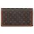 Louis Vuitton Donna Pochette Monogram Canvas GM Marrone - vista 2