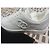 Sneakers Chanel in pelle bianca Bianco - vista 3