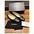 Chanel Metallic Navy Leder Ballerinas mit CC Logo Schleife Schwarz - Ansicht 11