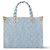 Louis Vuitton Let Go PM Borsa in denim blu