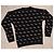 Adidas Sweatshirt mit Allover-Logo Schwarz - Ansicht 7