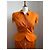 Traje de falda Thierry Mugler naranja de algodón - vista 10