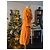 Traje de falda Thierry Mugler naranja de algodón - vista 13