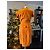Traje de falda Thierry Mugler naranja de algodón - vista 14