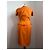 Traje de falda Thierry Mugler naranja de algodón - vista 8