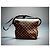 Naviglio Borsa Messenger Damier Ebene Louis Vuitton Marrone - vista 18