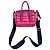 Borsa Moncler Evera in Pelle e Nylon Rosso