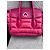 Borsa Moncler Evera in Pelle e Nylon Rosso - vista 2