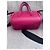 Borsa Moncler Evera in Pelle e Nylon Rosso - vista 7