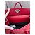 Borsa Moncler Evera in Pelle e Nylon Rosso - vista 8