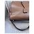 Prada Doctor Braune Ledertasche mit silberner Kette - Ansicht 4