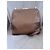 Prada Doctor Braune Ledertasche mit silberner Kette - Ansicht 6