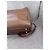 Prada Doctor Braune Ledertasche mit silberner Kette - Ansicht 7
