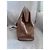Prada Doctor Braune Ledertasche mit silberner Kette - Ansicht 9