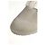 Birkenstock Mule in pelle grigia - vista 4