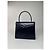 Vintage Givenchy Lederhandtasche in Marineblau - Ansicht 4