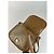 Céline Vintage Celine Paris Triomphe Monogram Ledertasche Beige Gold - Ansicht 8
