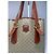 Céline Vintage Celine Paris Triomphe Monogramm Leder Eimer Tasche Braun Grün Beige - Ansicht 8