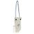 Hermès Bleu Jean Epsom Toile Ecru Aline Grooming PM Blu Beige - vista 4