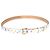 Cinto Louis Vuitton Monograma Multicolorido Branco 30mm 80/32 - vista 3