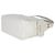 Borsa D-Dream media Macrocannage in agnello latte Christian Dior Bianco - vista 6