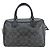 Borsa Mini Boston F32203 di Coach Marrone Nero - vista 3