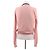 Prada JPG bedruckter Kaschmir Cardigan Rosa Pink - Ansicht 2