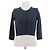 Alaïa Cardigan in Dunkelblau mit Knöpfen